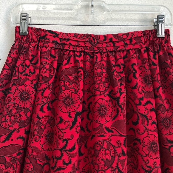 80’s vintage floral skirt - Picture 5 of 12